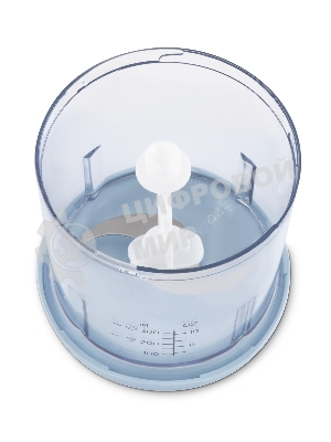 Измельчитель электрический Hyundai HYC-P3138 0.8л. 300Вт голубой/белый