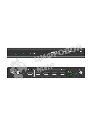 Коммутатор бесподрывный Infobit iSwitch 401MV 4K60 4x1 с многооконными функциями