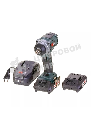 Профессиональный бесщеточный гайковерт аккумуляторный KLPRO KLSS18B-20 (18В, Li-ion-2шт, 2.0А·ч, 250Нм, 2 скорости, подсветка,З/У,в кейсе)