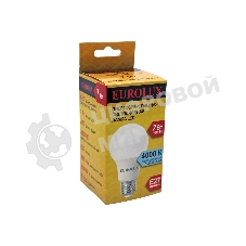 Лампа светодиодная EUROLUX LL-E-A60-7W-230-4K-E27 груша
