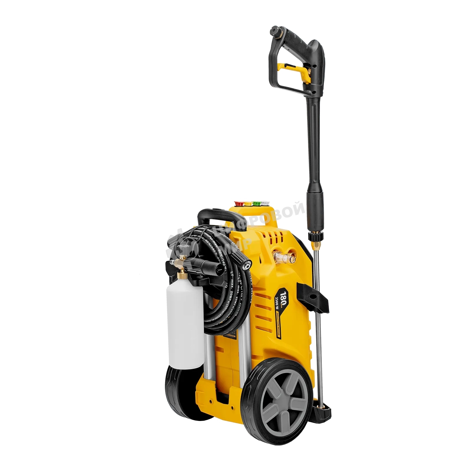 Моечная машина высокого давления Denzel K 70 Power, 2500 Вт, 180 бар, 600 л/ч, асинх. двиг.