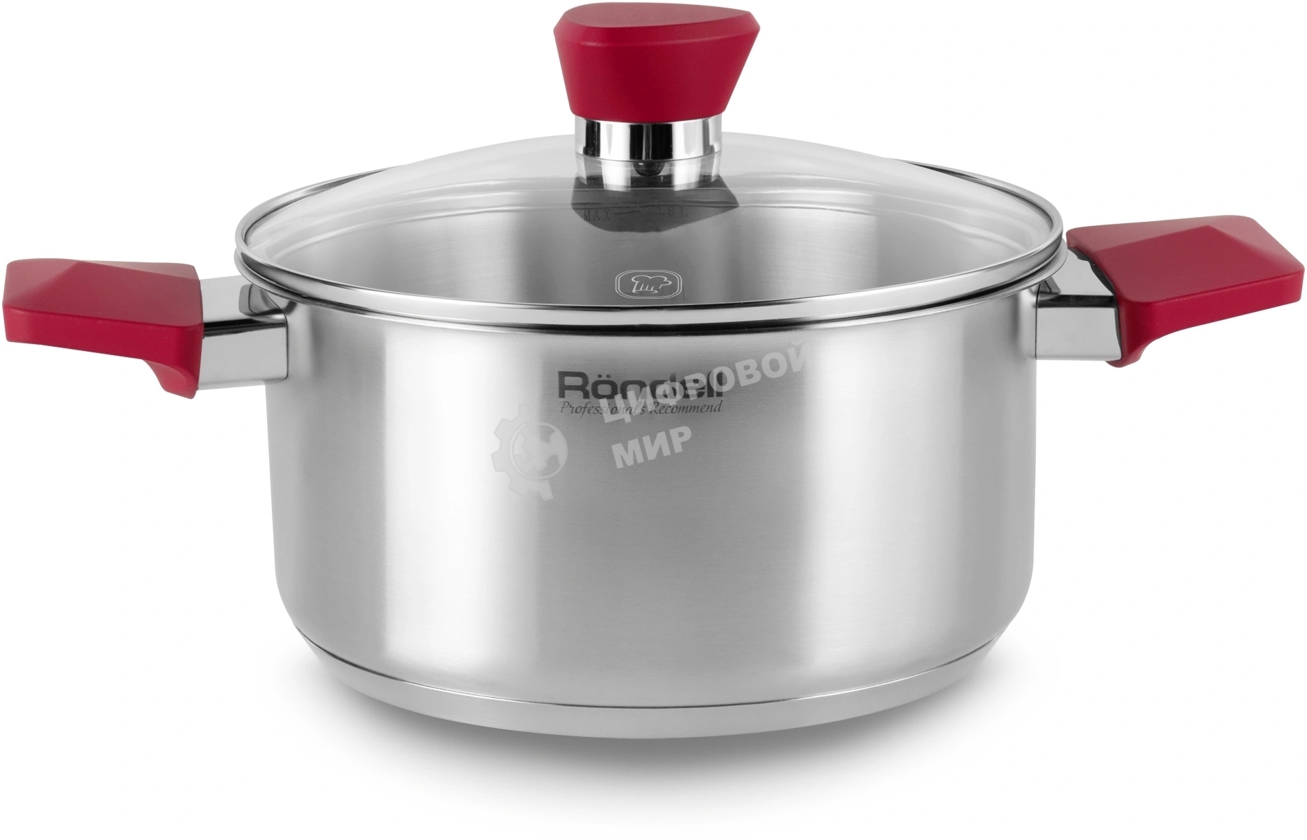 Кастрюля Rondell RDS-815 Strike с/кр 24 см (4,8 л)