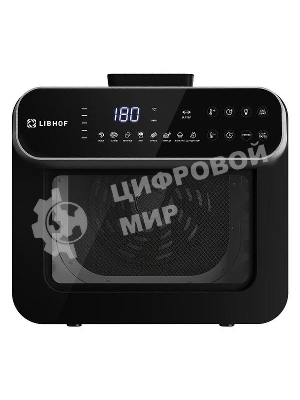 Аэрогриль Libhof AFZ-14 черный, 1600 Вт, 14 л, сенсор, 8 программ