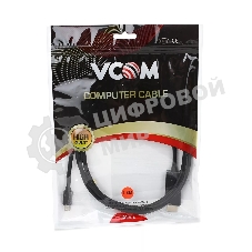 Кабель-переходник Mini DP M to HDMI M 1,5 м VCOM (CG695)