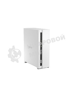 Сетевое хранилище SMB QNAP TS-133 NAS 1 HDD tray. ARM 4-core Cortex-A55 1.8GHz, ram 2 Gb (max), 1x1GbE, 1xUSB 2.0 port,1xUSB 3.2 Gen 1