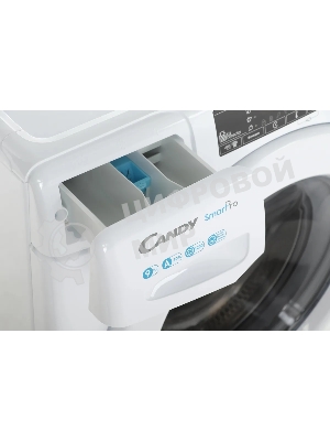 Стиральная машина Candy Smart Pro CSO 129T3/1-07 белый, загрузка фронтальная 9 кг, 1200 об/мин., класс: А