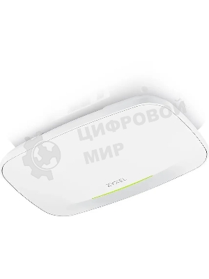 Точка доступа Zyxel NebulaFlex NWA130BE, WiFi 7, 802.11a/b/g/n/ac/ax/be (2,4 и 5 ГГц), MU-MIMO, антенны 2x2, до 688+4320 Мбит/с, 2xLAN 2.5GE, PoE