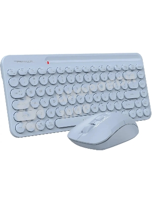Комплект клавиатура+мышь A4Tech FStyler FG3200 Air2 беспроводной, USB, 2000 DPI, синий