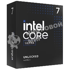 Процессор Intel Core Ultra 7 265K BOX (Arrow Lake, C20(12EC/8PC)/T20, 3,3/5,5GHz, GPU Intel Graphics, L2 36Mb, Cache 30Mb, TDP 125/250W, S1851)