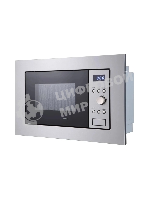 Микроволновая печь встраиваемая Evelux MW 20 X серебристый, 20 л, 700 Вт, переключатели - кнопки/поворотный механизм