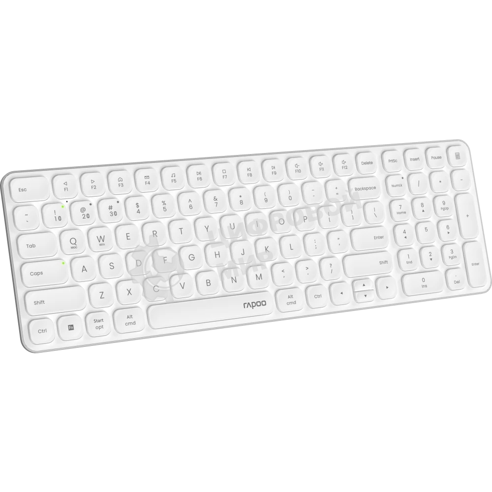 Клавиатура Rapoo E9310M беспроводная, Bluetooth, белый