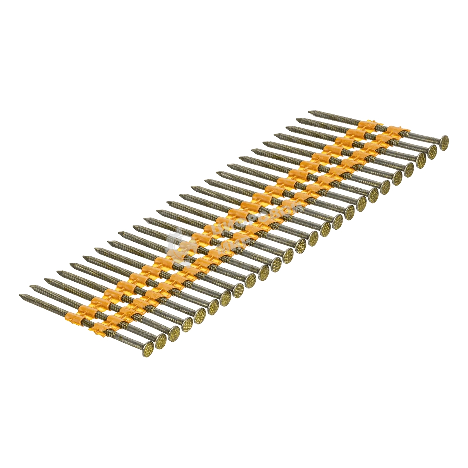 Гвозди Denzel для пнев. нейлера (крашен.), длина - 75 мм, диам. - 3,05 мм, 2000 шт.