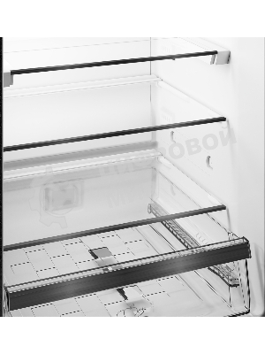 Холодильник Hotpoint HDKP 7201 W белый двухкамерный 267/100л морозилка снизу, No Frost