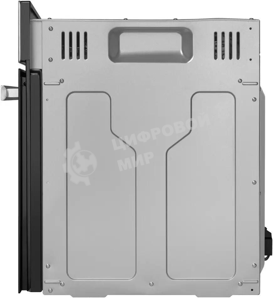 Шкаф духовой электрический Maunfeld AEOC6040S, 60л, дверца с 3 стеклами, нержавеющая сталь