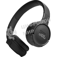 Беспроводные наушники JBL Tune 520BT черный, накладные, Bluetooth, складная конструкция, быстрая зарядка