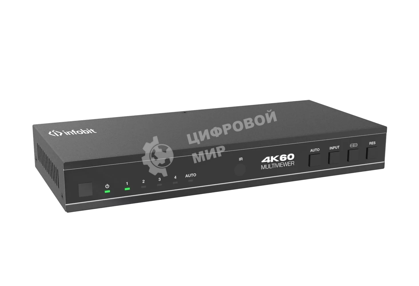 Коммутатор бесподрывный Infobit iSwitch 401MV 4K60 4x1 с многооконными функциями