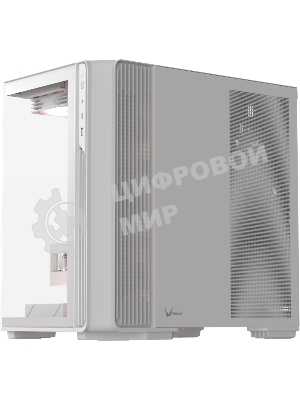 Компьютерный корпус Formula V Line Crystal Z7 PA White, ATX, TYPE-C*1, USB3.0*1, Front+Side Glass, SIDE 3x PERFORMANCE ARGB, REAR 2x PERFORMANCE ARGB