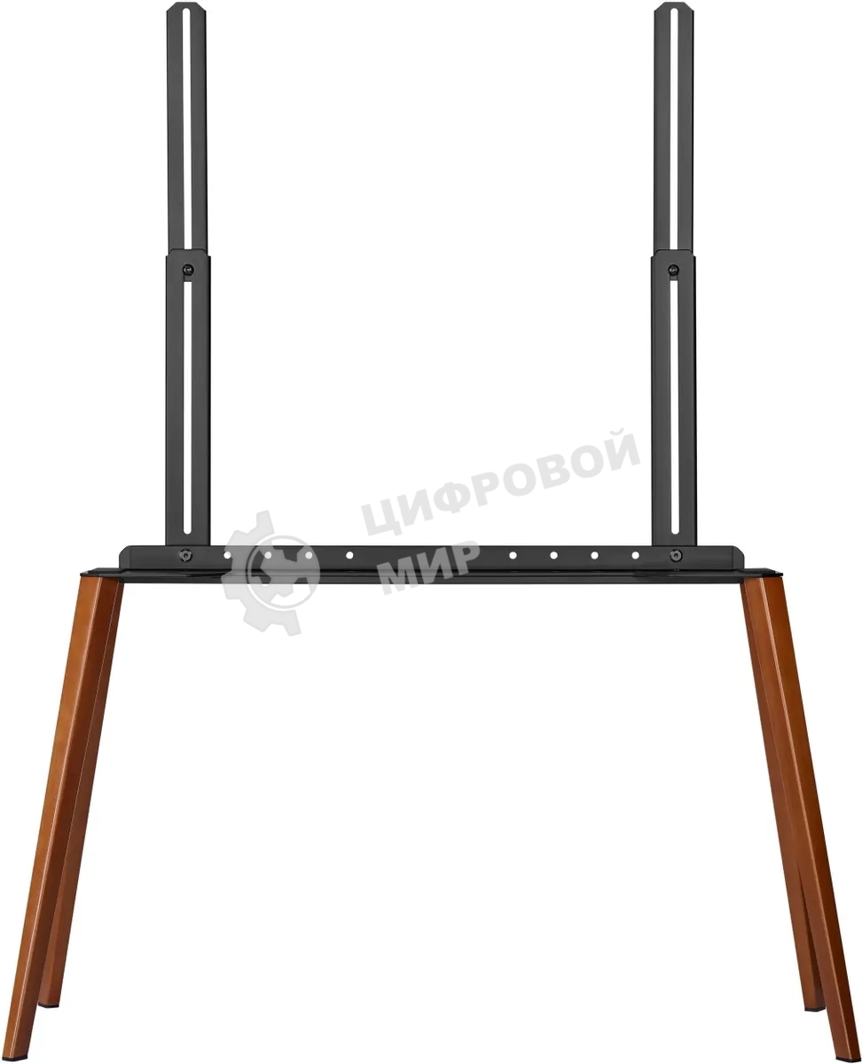 Подставка для телевизора Cactus CS-ST3646BKWN черный/орех, 49