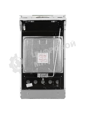 Плита газовая DeLuxe 5040.37 г (крышка) белый, конфорок 4 шт, духовка 43 л, 50 см x 85 см x 50 см