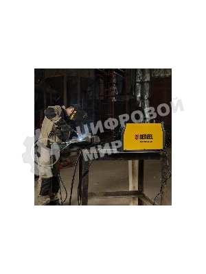 Аппарат инвертор. полуавтомат. сварки Denzel MultiMIG-200DP Synergy Double Pulse, 200 А, ПВ 80%