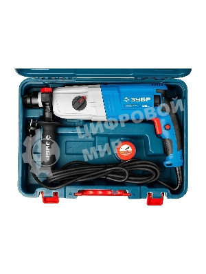 Перфоратор Зубр ЗП-32-1100 К Профессионал, SDS-plus, 1100 Вт, 3,4 Дж, от сети