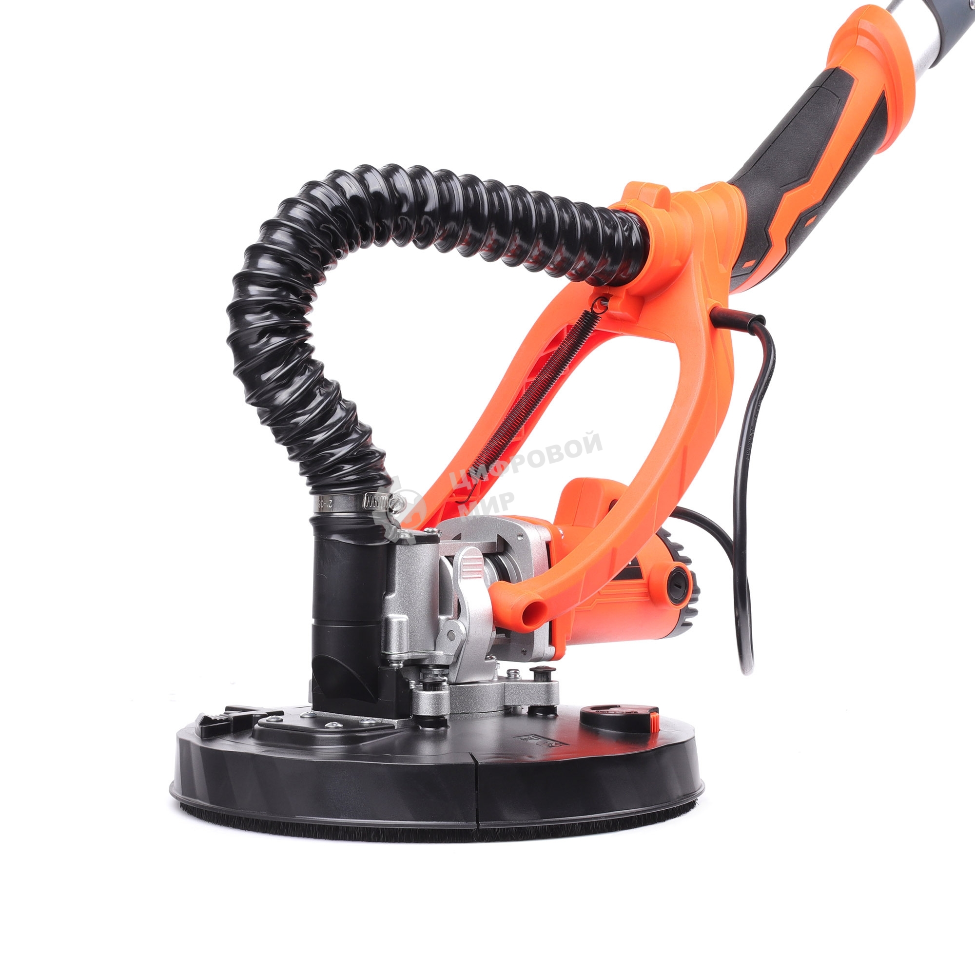 Машина шлифовальная Patriot Expert WS 225 SL 710Вт, 1700 об/мин, d диска 225 мм, d шлиф.подошвы 215 мм, доп. треугол.подошва 285*285*285 мм, подсветка, кейс (бетон, гипсокартон)