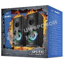 Акустическая система SVEN SPS-512 2.0 черные