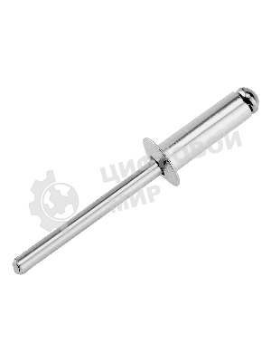 Заклепки алюминиевые Denzel, 3/16