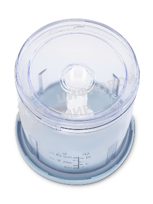 Измельчитель электрический Hyundai HYC-P3138 0.8л. 300Вт голубой/белый