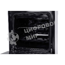 Плита комбинированная Kraft KF-FSK5302EW белый, конфорок 4 газовых, духовка 58 л, 50 см x 85.5 см x 55 см