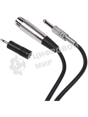 Микрофон Ritmix RDM-155 черный