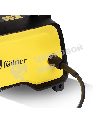Мойка высокого давления 120/70 бар, KOLNER K120M, компакт, 1400Вт, 390л/ч, метал.помпа, шланг ВД 5м, кабель 5м, самовсас, Auto stop (емкость для шампуня)