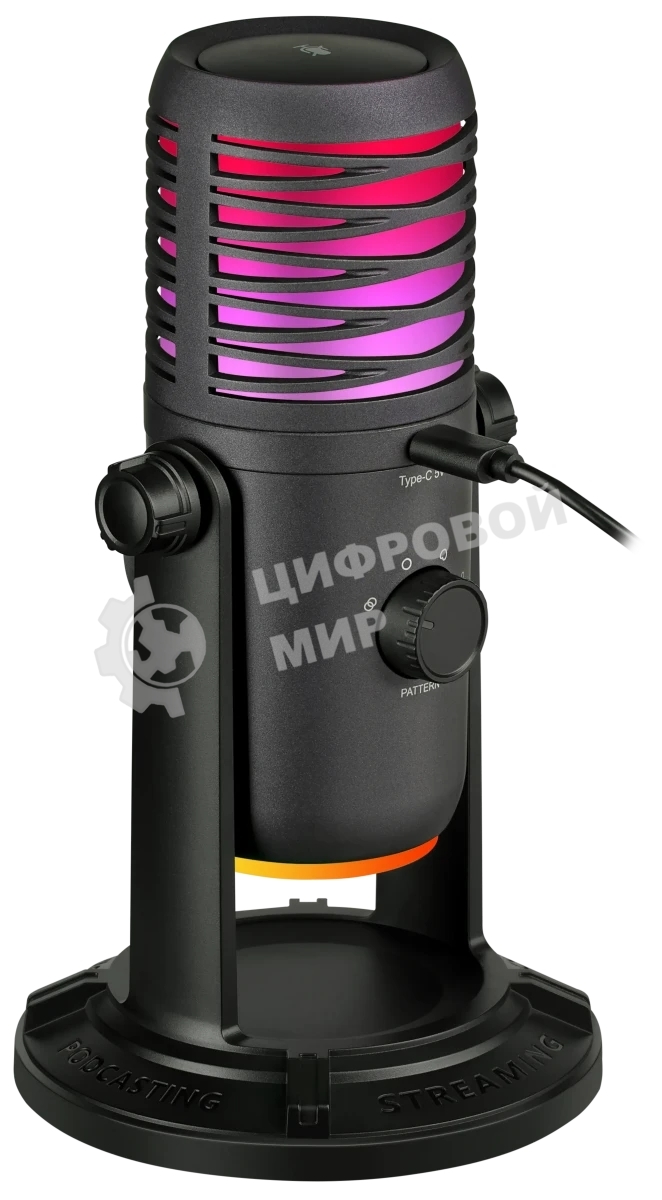 Игровой стрим микрофон Redragon Stellaris GM306 USB,омнидир,подсветка_1