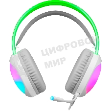 Гарнитура Defender Eclipse белый, проводная, подсветка