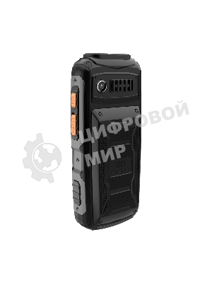 Мобильный телефон BQ 2430L Tank Connect черный/серый