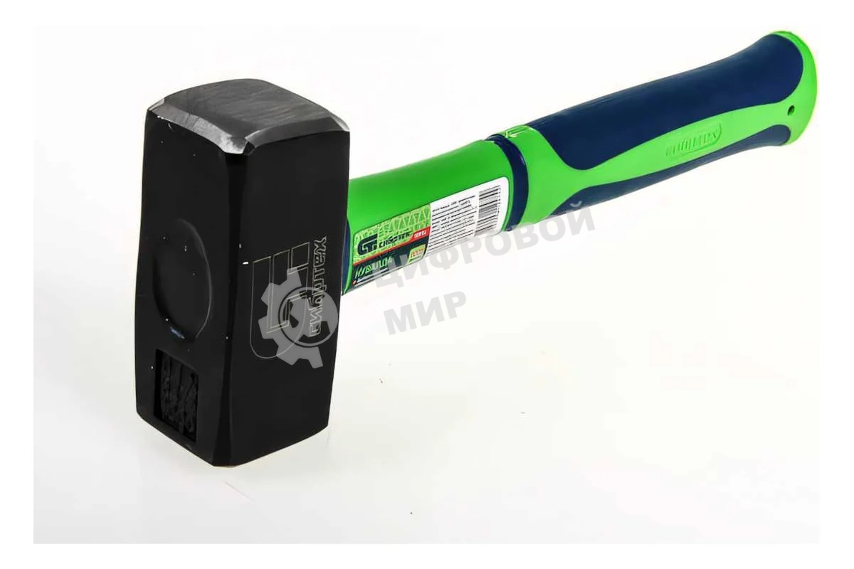 Кувалда Сибртех 1000 г, фибергласовая обрезиненная рукоятка