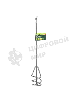 Миксер Сибртех для строительных смесей, 60х400 мм, хвостовик SDS plus