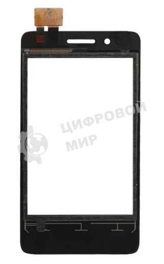 Сенсорное стекло (тачскрин) для Fly IQ436i ERA Nano 9, черное