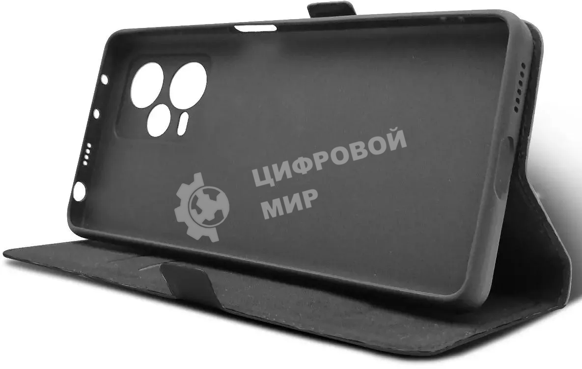 Чехол (флип-кейс) BoraSCO для Xiaomi Redmi Note 12 Pro+ 71757 черный