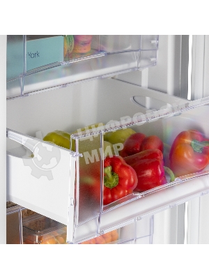 Морозильная камера Nordfrost DF 261 WAP, белый, 139л, 3 ящика