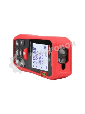 Лазерный дальномер UNI-T LM120A Диапазон расстояний (120 м); Тип дисплея (ЖК); Единицы измерения (м/фут/дюйм); Основа измерения (спереди/сзади);