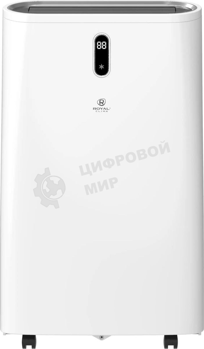 Мобильный кондиционер Royal Clima RM-ST39CH-E 13000 BTU, 39 м², 54 дБ, охлаждение, осушение, белый