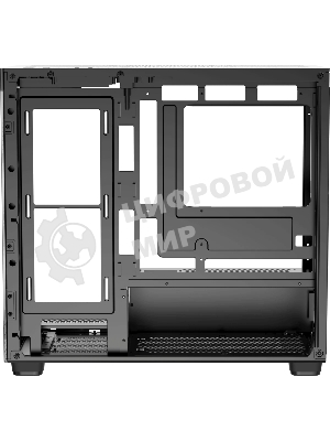 Компьютерный корпус Ocypus Gaммa C52 BK mATX/win/black/no PSU/Tempered Glass
