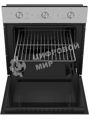 Шкаф духовой электрический Maunfeld AEOC6040S, 60л, дверца с 3 стеклами, нержавеющая сталь