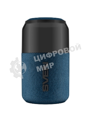 Колонка портативная SVEN PS-130 blue (10 Вт, USB, Bluetooth, питание от USB/аккумулятора)