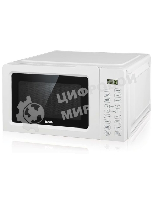 Микроволновая печь BBK 17MWS-785S/W белый, 17 л, 700 Вт, переключатели - сенсор