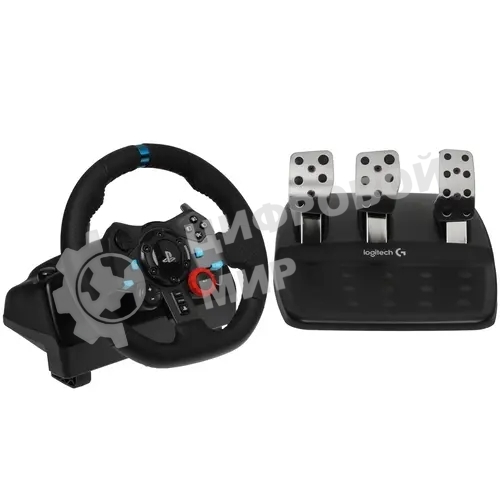 Руль LOGITECH G29 игровой (USB, для PS и PC, педали, виброотдача, 941-000113/941-000112/941-000142)