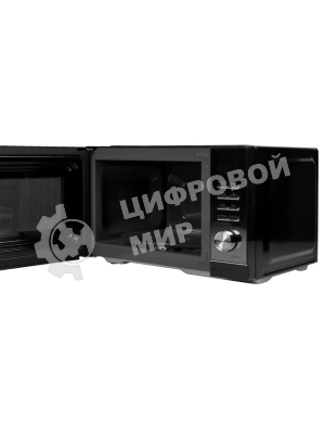 Микроволновая печь Centek CT-1564 черный, 23 л, 800 Вт, переключатели - кнопки, поворотный механизм