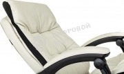 Кресло руководителя Бюрократ CH-824MSG-BF слоновая кость, эко.кожа/ткань, пластик