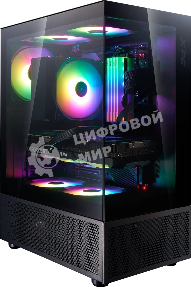 Компьютерный корпус XPG INVADERXMINIMT-BKCWW